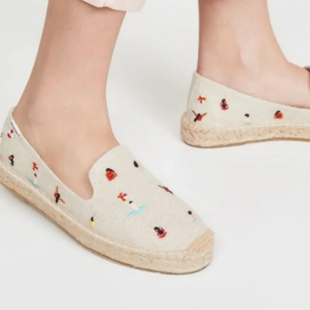 Soludos Swimmer's Embroidery Esprilles